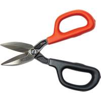Cisaille de ferblantier droite, Longueur de coupe de 1-31/50", Coupe Droit Duraquip Inc