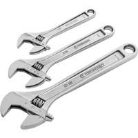 Wrench Set, Adjustable, 3 Pieces, Imperial and Metric Duraquip Inc