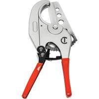 Ratcheting PVC Pipe Cutter with Dipped Grips, 1/4"- 2-3/8" Capacity Duraquip Inc