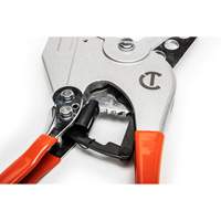 Ratcheting PVC Pipe Cutter with Dipped Grips, 1/4"- 2-3/8" Capacity Duraquip Inc