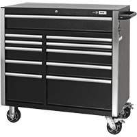 HDCC-4115 HD Series Toolbox Combo, 21-1/2" D x 44-1/5" W x 63-3/10" H, Black Duraquip Inc