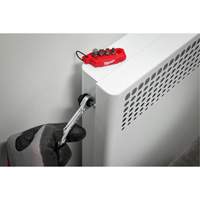 Mini rochet &agrave; embouts multiples 7 en 1, Prise de 5/16"/1/4", Poign&eacute;e Ordinaire Duraquip Inc