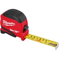 Compact Tape Measure, 1" x 26' Duraquip Inc
