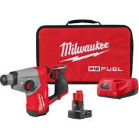 M12 FUEL 5/8” SDS Plus Rotary Hammer Kit, 12 V, 5/8", 1214 RPM Duraquip Inc
