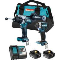 LXT Brushless 2 Tool Combo Kit, Lithium-Ion, 18 V Duraquip Inc