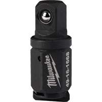 Adaptateur d'enclume pour cl&eacute; &agrave; rochet polygonale INSIDER, Prise 3/8", Douille 3/8", 0,63" lo, Sph&eacute;rique Duraquip Inc