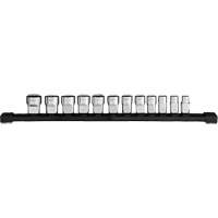 Jeu de douilles m&eacute;triques &agrave; 12 pans, 12 Mcx, Prise de 3/8" Duraquip Inc