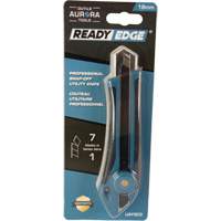 18mm Professional Knife, Stainless Steel, Heavy-Duty, Rubber Handle Duraquip Inc