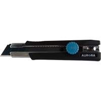 25mm Retractable Knife, Stainless Steel, Heavy-Duty, Rubber Handle Duraquip Inc