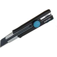25mm Retractable Knife, Stainless Steel, Heavy-Duty, Rubber Handle Duraquip Inc