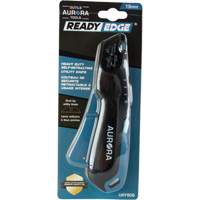 Retractable Safety Knife , Stainless Steel, Heavy-Duty, Plastic/Aluminum Handle Duraquip Inc