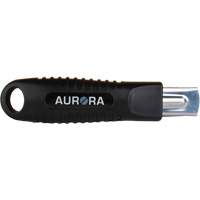 Standard-Duty Retractable Safety Knife, Stainless Steel, Rubber Handle Duraquip Inc