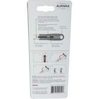 Standard-Duty Retractable Safety Knife, Stainless Steel, Rubber Handle Duraquip Inc