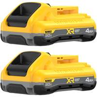 MAX* XR POWERPACK Batteries, Lithium-Ion, 20 V, 4 Ah Duraquip Inc