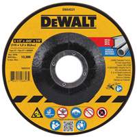 Metal Cutting Wheel, 4-1/2" x 0.045", 7/8" Arbor, Type 27, Aluminum Oxide Duraquip Inc