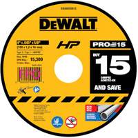 All-Purpose Cutting Wheel, 4" x 0.45", 5/8" Arbor, Type 1, Aluminum Oxide Duraquip Inc