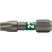 Embout Impactech, Torx inviolable, T-27, Prise 1/4" Duraquip Inc