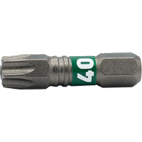 Embout Impactech, Torx inviolable, T-40, Prise 1/4" Duraquip Inc