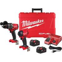 M18 FUEL 2-Tool ½” Hammer Drill Driver & SURGE ¼” Hex Hydraulic Driver Combo Kit, Lithium-Ion, 18 V Duraquip Inc