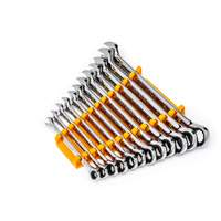 90-Tooth 12 Point Wrench Set, Ratcheting Combination, 12 Pieces, Metric Duraquip Inc