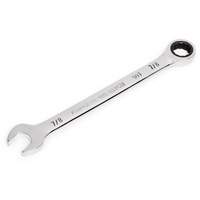 90-Tooth Ratcheting Combination Wrench, 12 Point, 7/8", Chrome Finish Duraquip Inc