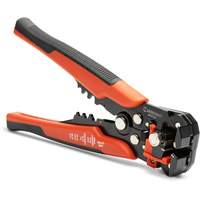 Self-Adjusting Wire Stripper & Cutter, 8" L, 10-24 AWG Duraquip Inc