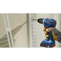 Compact Brushless Drill/Driver Kit, Lithium-Ion, 18 V, 1/2" Chuck, 400 in-lbs. Torque Duraquip Inc