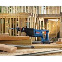 Scie alternative avec poign&eacute;e en D (outil seulement), 18 V, Lithium-ion Bloc-pile, 2700 coups/min Duraquip Inc