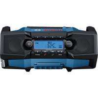 Compact Jobsite Radio with Bluetooth&reg; 5.0, Lithium-Ion, 18 V Duraquip Inc
