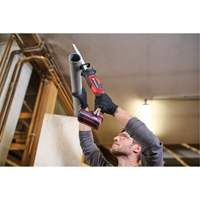 Cordless Compact One-Handed Reciprocating Saw (Tool Only), 18 V, Lithium-Ion Battery, 0-3000 SPM Duraquip Inc