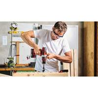 Cordless Hammer Drill/Driver (Tool Only), 1/2" Chuck, 18 V Duraquip Inc