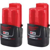 M12 REDLITHIUM CP2.0 Compact Batteries, Lithium-Ion, 12 V, 2 Ah Duraquip Inc