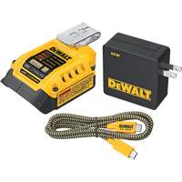 MAX*/FLEXVOLT &reg; 5 Amp USB Charging Kit, 20 V, Lithium-Ion Duraquip Inc