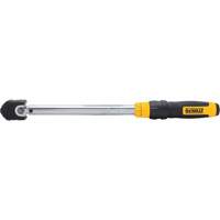 Micrometer Torque Wrench, Click, 3/8" Square Drive, 20 - 100 ft-lbs./27.11-135. 58 N.m Duraquip Inc