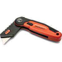 Couteau utilitaire pliant, 1" lame, lame en Acier, poign&eacute;e en Aluminium Duraquip Inc
