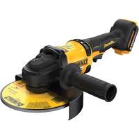 Meuleuse sans fil et sans balai avec KICKBACK BRAKE (outil seulement), Roue de 7", 60 V Duraquip Inc