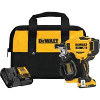 15° Cordless Coil Roofing Nailer Kit, 20 V, Lithium-Ion Duraquip Inc