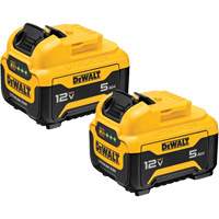 Max* Battery Packs, Lithium-Ion, 12 V, 5 Ah Duraquip Inc