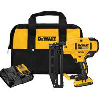 Ensemble de cloueuse droite sans fil pour la finition de cal 16 XR, 20 V, Lithium-ion Duraquip Inc