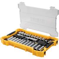 Jeu d'outils 3/8" & 1/2" pour m&eacute;canicien avec plateau & couvercle TOUGHSYSTEM 2.0 Duraquip Inc