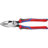 High Leverage Lineman's Pliers New England with Fish Tape Puller, Crimper & KNIPEXTEND Handle Duraquip Inc