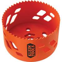 Hole Saw, 3-1/2", 2" Depth of Cut, Bi-Metal Duraquip Inc