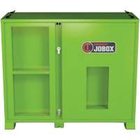 Onsite PPE Storage Cabinet, Steel, High-Visibility Lime Green Duraquip Inc