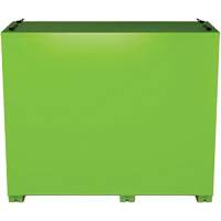 Ventilated Onsite PPE Storage Cabinet, Steel, High-Visibility Lime Green Duraquip Inc