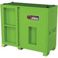 Ventilated Onsite PPE Storage Cabinet, Steel, High-Visibility Lime Green Duraquip Inc