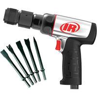 Marteau pneumatique robuste avec burins, 16,2 pi³/min, 1/4" NPT, 3330 coups/min, 3/4" x 2-1/2" (19,05 mm x 63,5 mm) Duraquip Inc