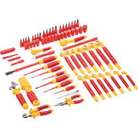 VDE Insulated Tool Set, 1000 V, 72 Pcs Duraquip Inc