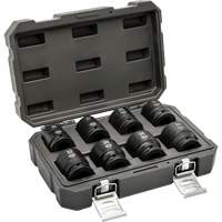 Jeu de douilles m&eacute;triques &agrave; 6 pans, 8 Mcx, Chocs, Prise de 3/4" Duraquip Inc