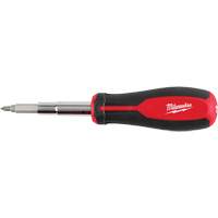 Tournevis multibits &agrave; entraînement magn&eacute;tique 1/4" et 3/8" 11 en 1, 8" lo, Prise Coussin&eacute;e Duraquip Inc
