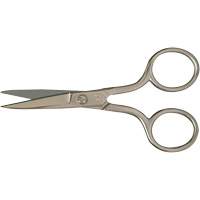 Embroidery & Sewing Scissors, 5-1/8", Rings Handle UG808 | Duraquip Inc